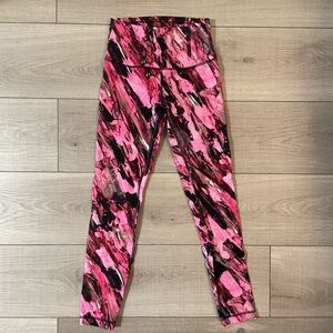 Pink Camo/Tie Dye Lulu Leggings